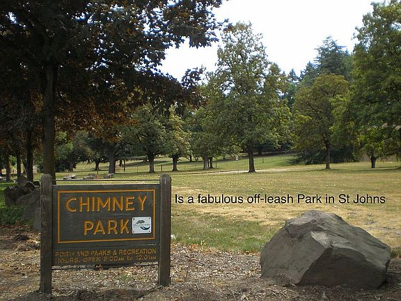 Chimney Park is close by