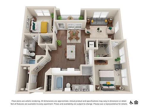 Floor plan Perspective