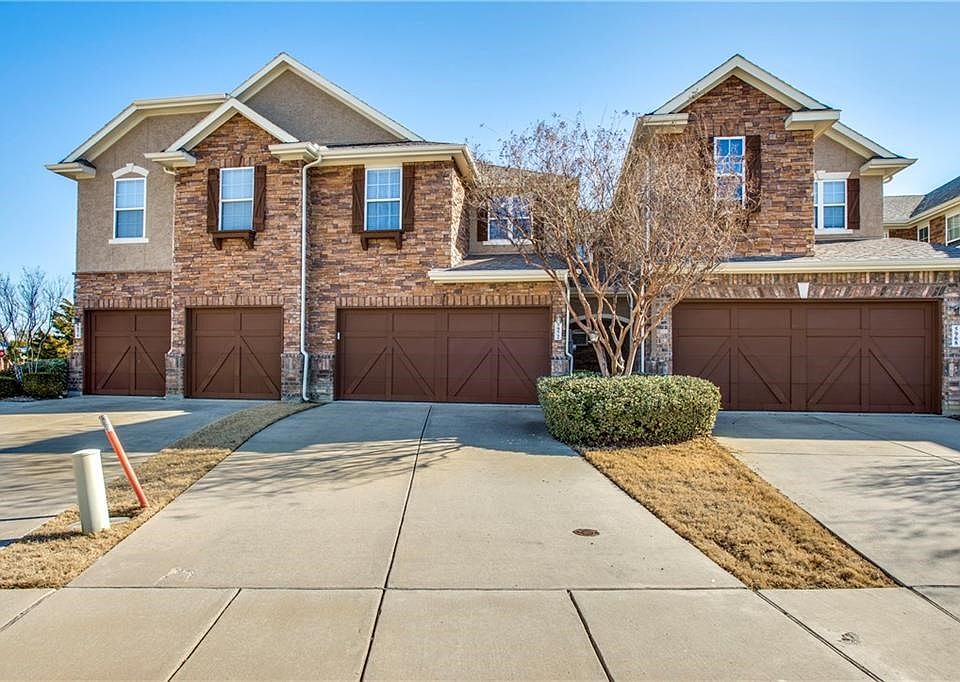 Front Elevation with 2 car garage