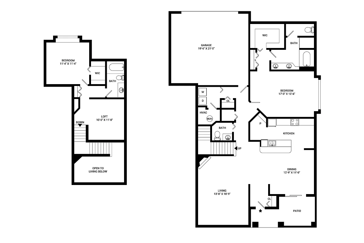 Floor plan Snowmass Townhome