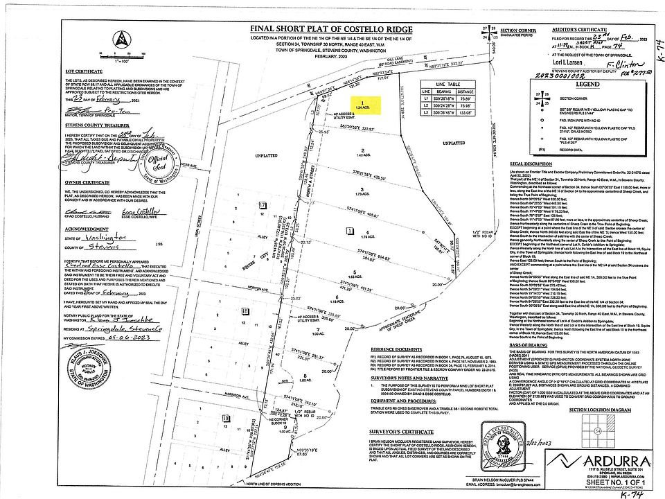 610 N Beck Ln LOT 1, Springdale, WA 99173 MLS 202311894 Zillow