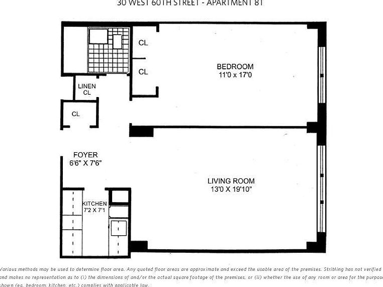 1st image of 30 W 60th St APT 8T