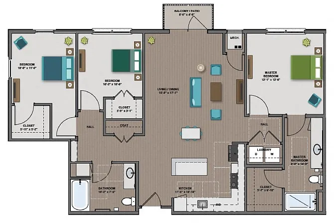 Floor plan WOODS