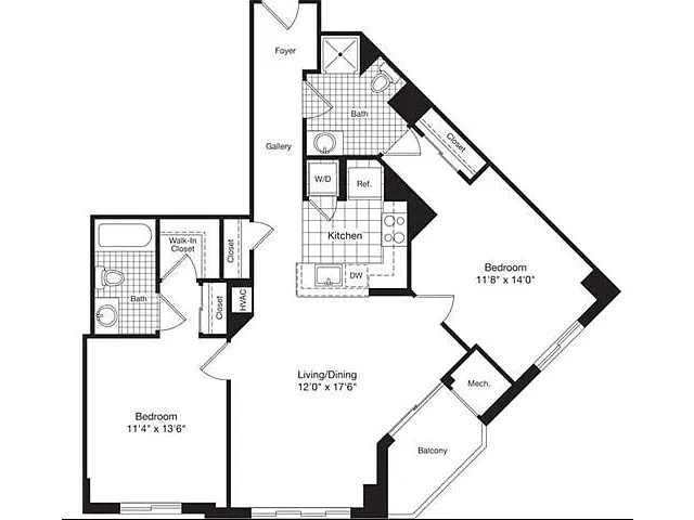 Floor plan 1030