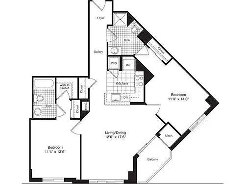 Floor plan 1030