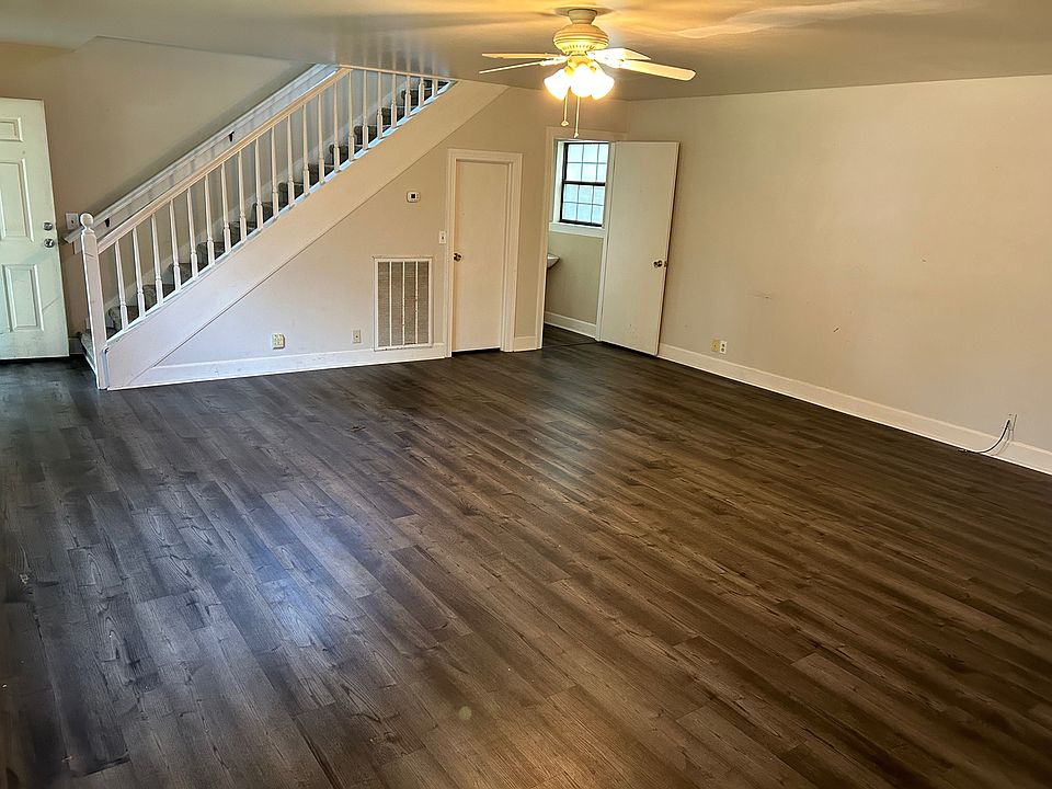 main living area with vinyl plank flooring