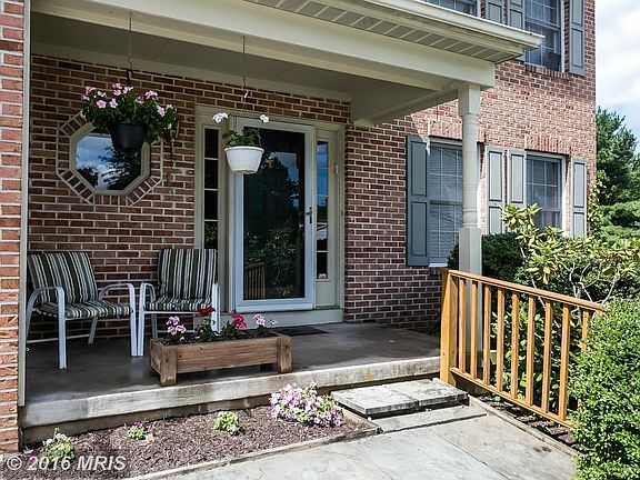 peaceful front porch