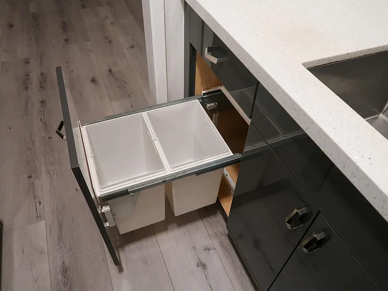 Under Counter Pull-Out Recycling Trash Can