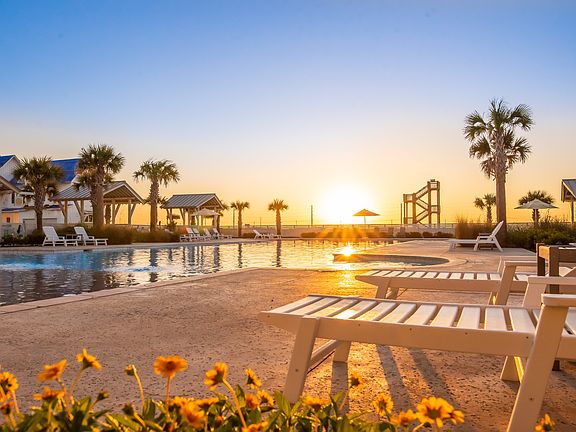 Residents and guests have access to the family pool pictured here and a separate adults-only pool.