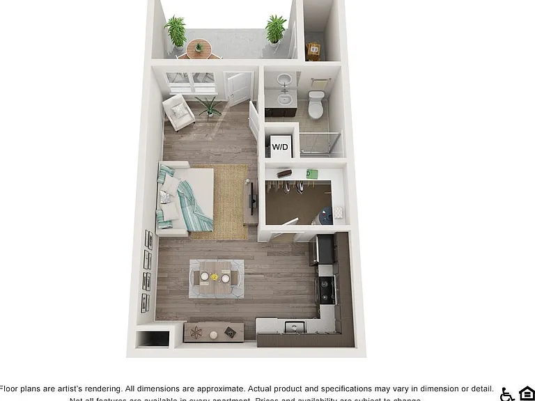 Studio floor plan The McKenzie