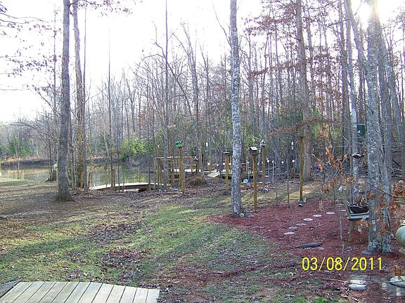 Pond and Play Deck
