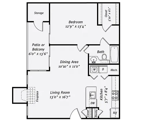 Floor plan A3