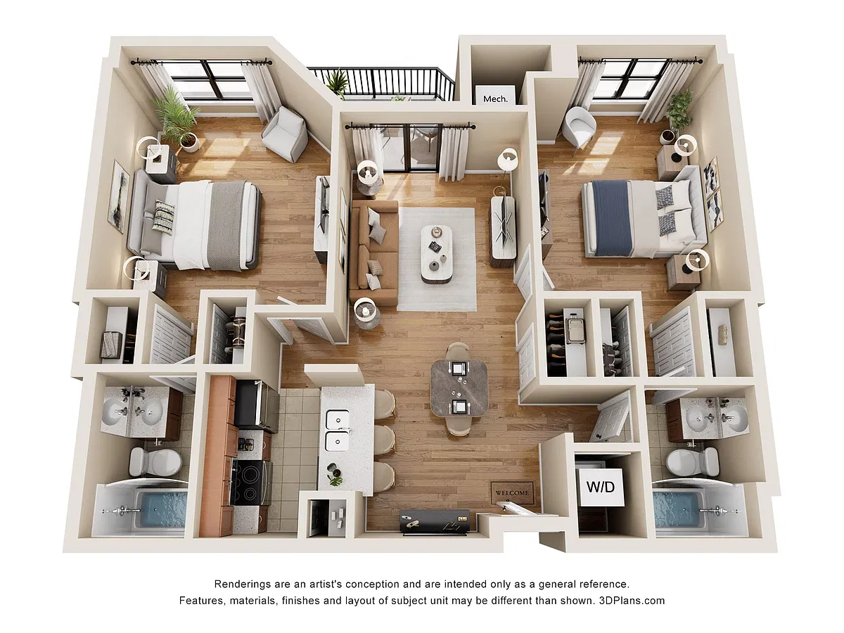 Floor plan B1