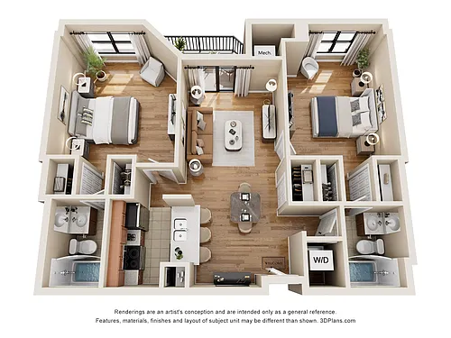 Floor plan B1