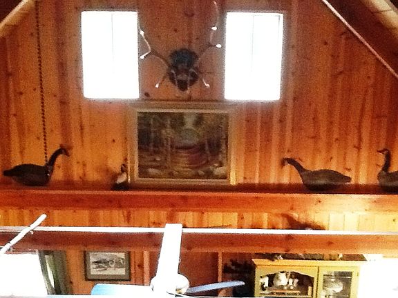 View from loft, to living rm