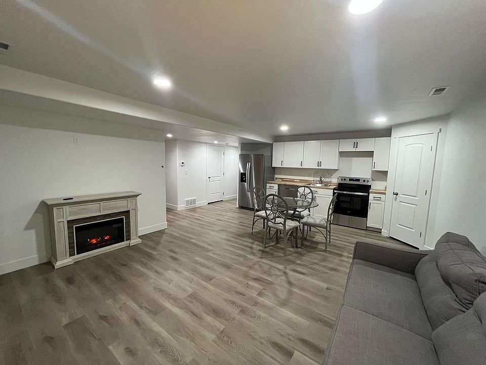 Living Room and kitchen.