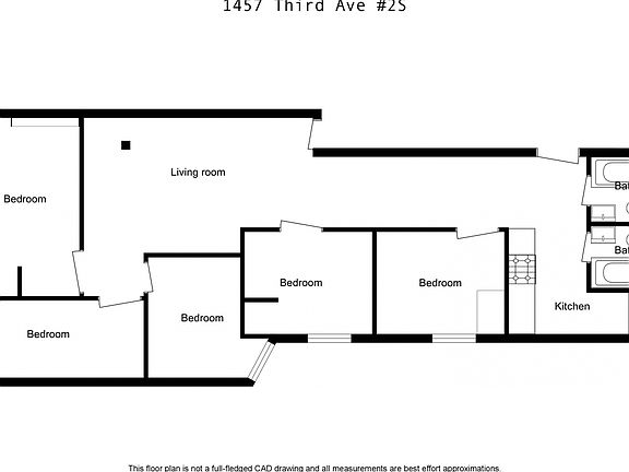 2nd image of 1457 3rd Ave APT 2S