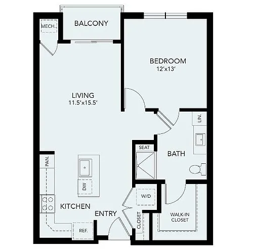Floor plan A1a