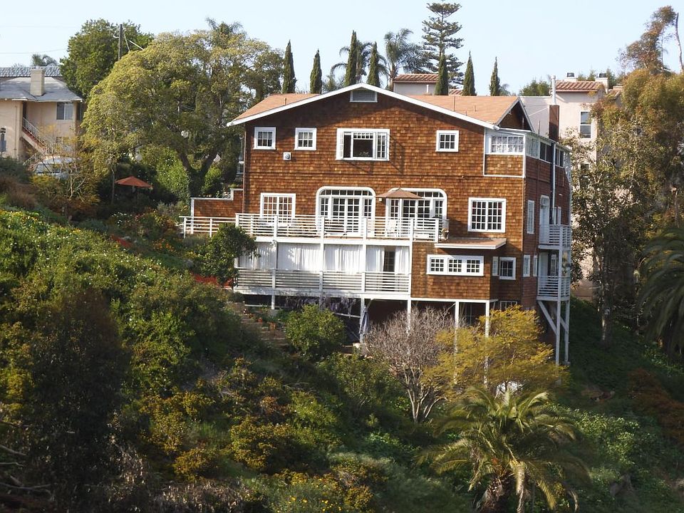 View of The Meadows from Quince Street pedestrian bridge.