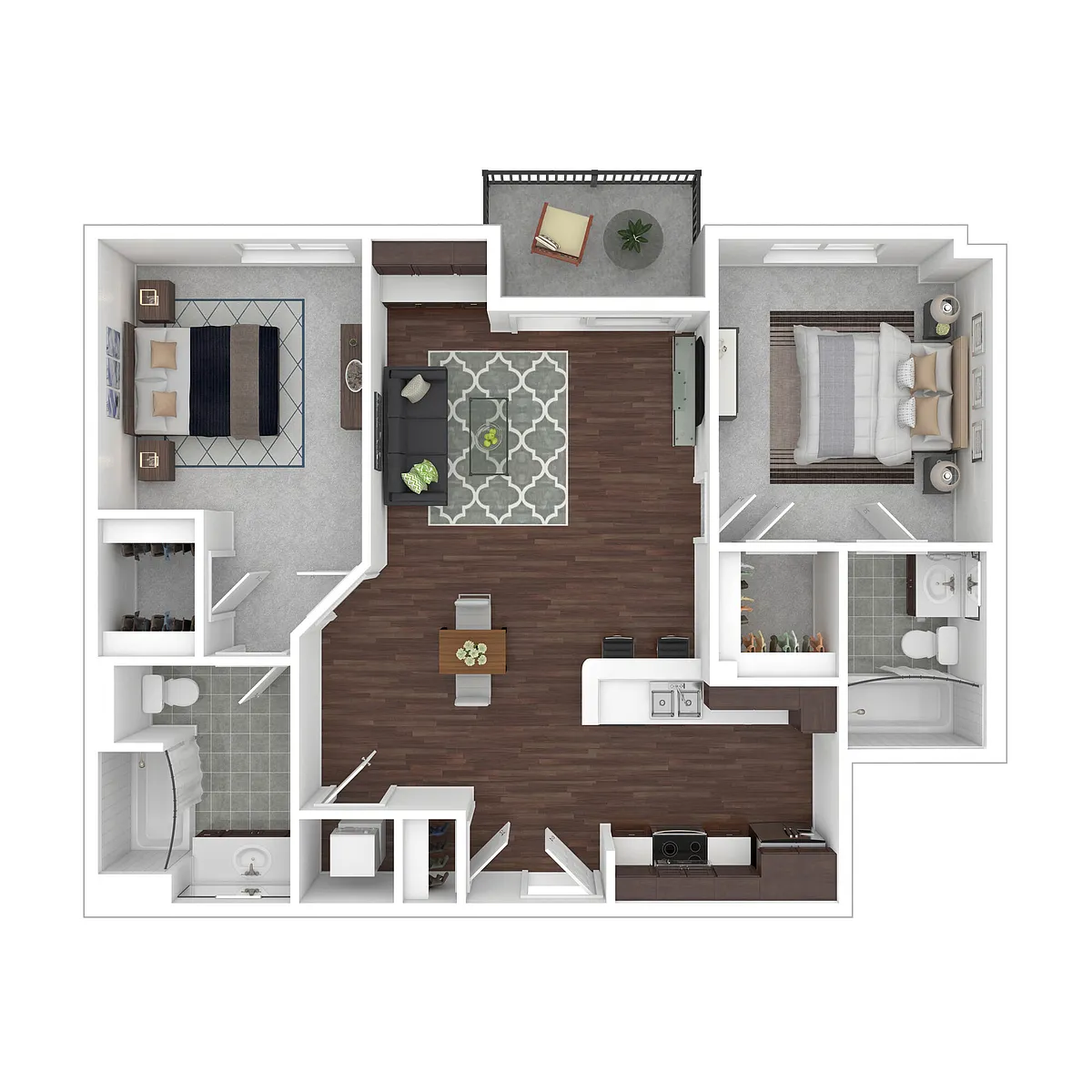 Floor plan B1