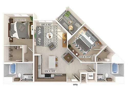 Floor plan B1