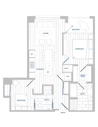 Floor plan B3