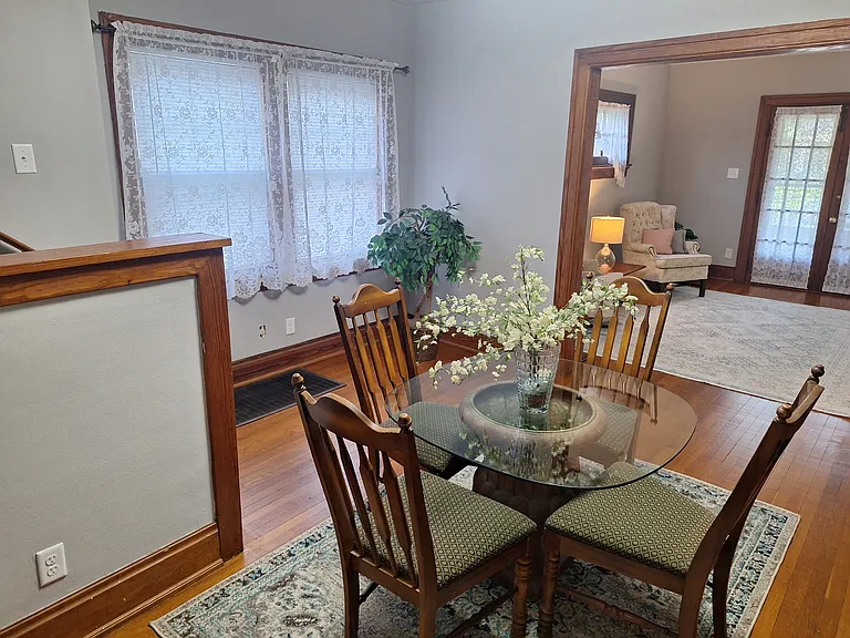 Dining room looking into Living room