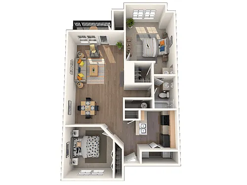 Floor plan B2 - Egret