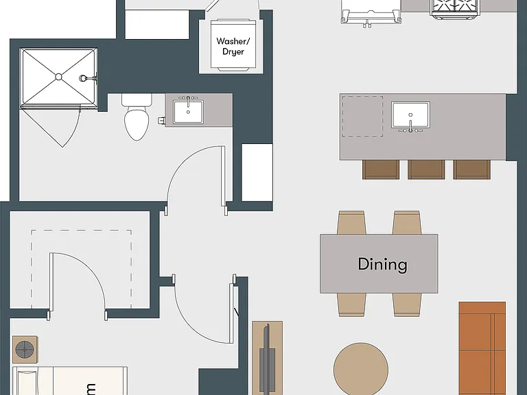 One Bedroom One Bedroom