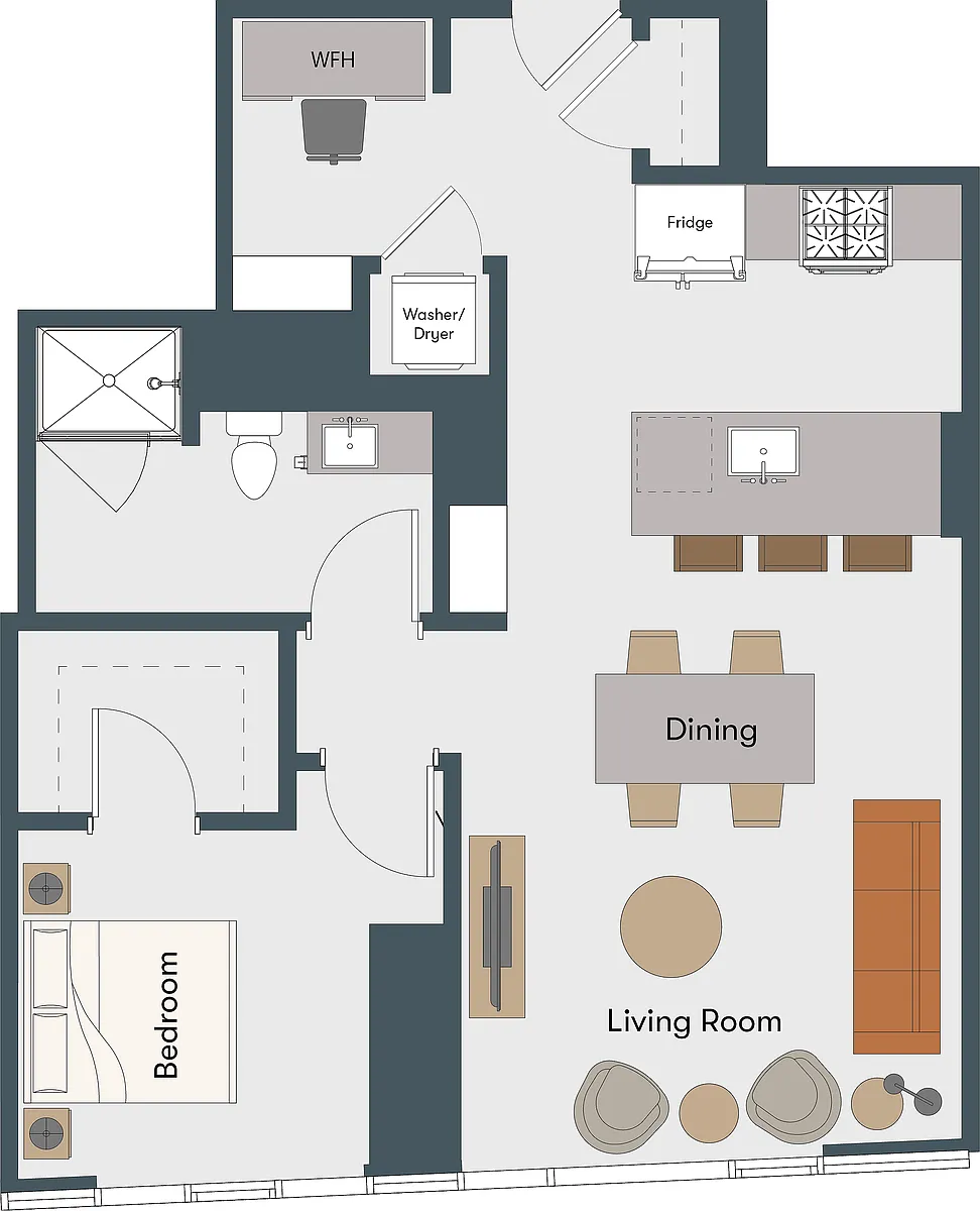 Floor plan A22
