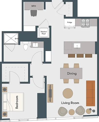 Floor plan A22