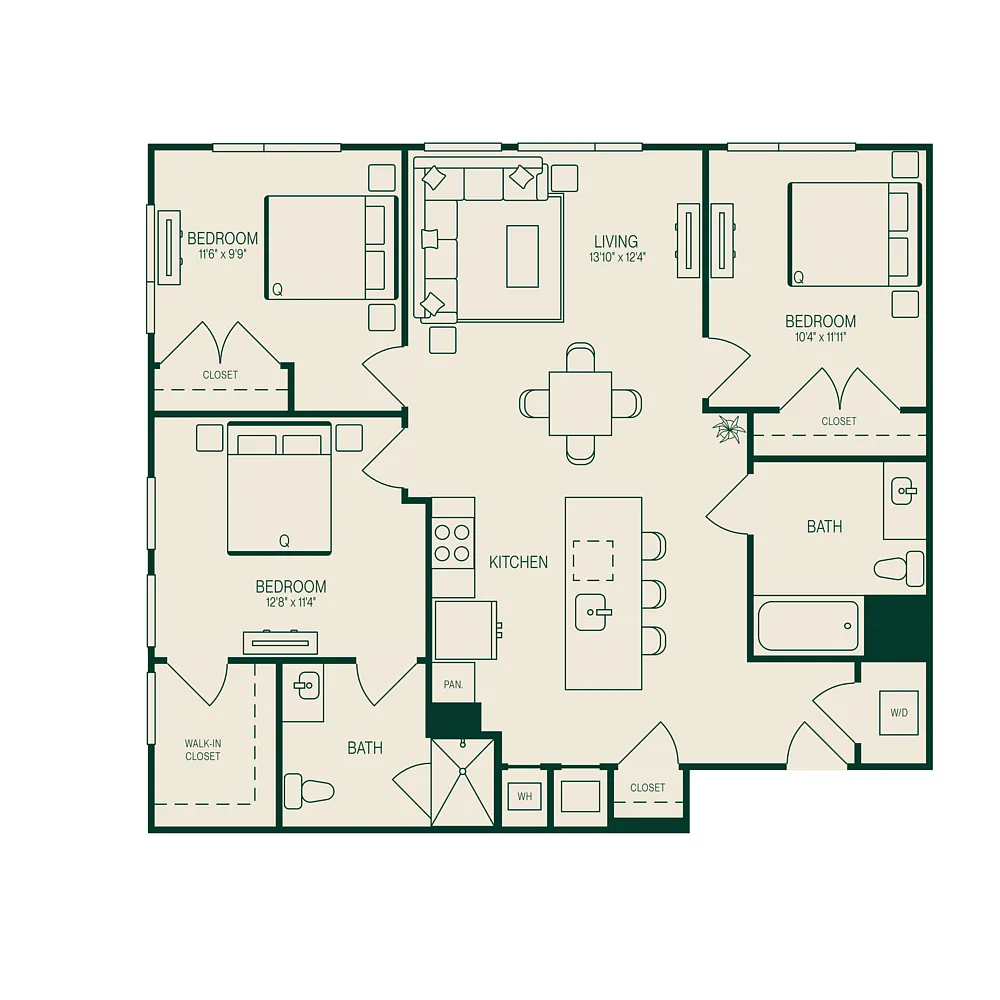Floor plan C1