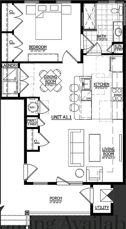 Floor plan Hackensack II