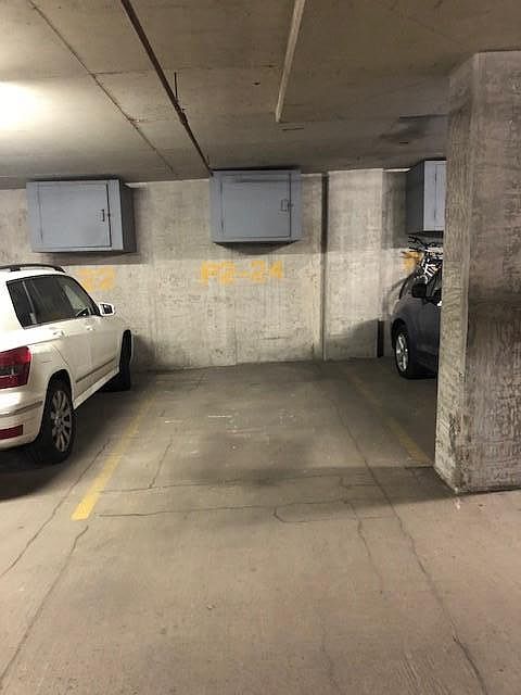 garage parking and storage above