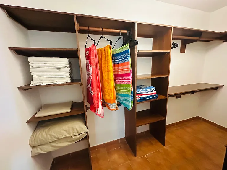 master closet area