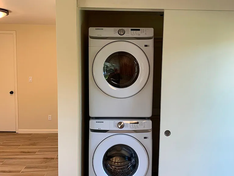 Own large washer/dryer