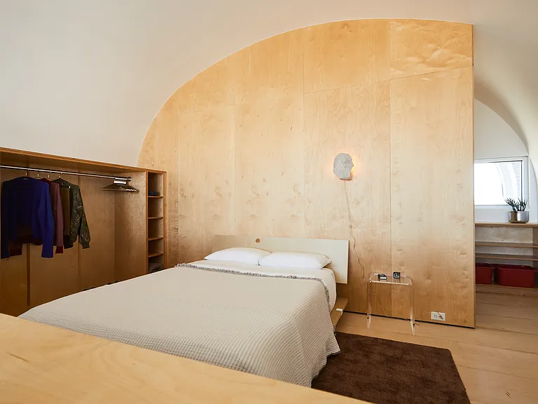 Primary bedroom - queen bed and bath attached