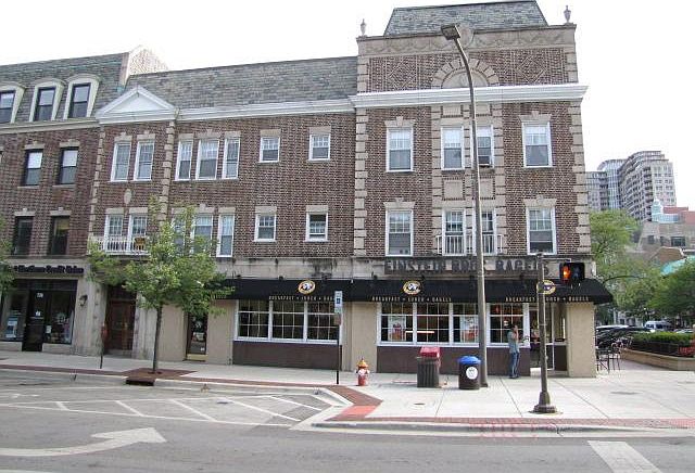 Entry to the building