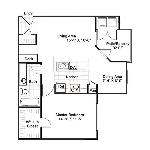 Floor plan A2