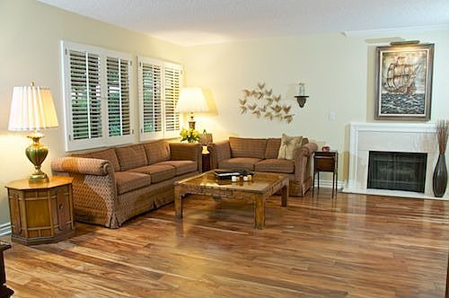 Living Room has hardwood floor