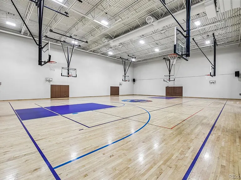 Basketball courts at main clubhouse.