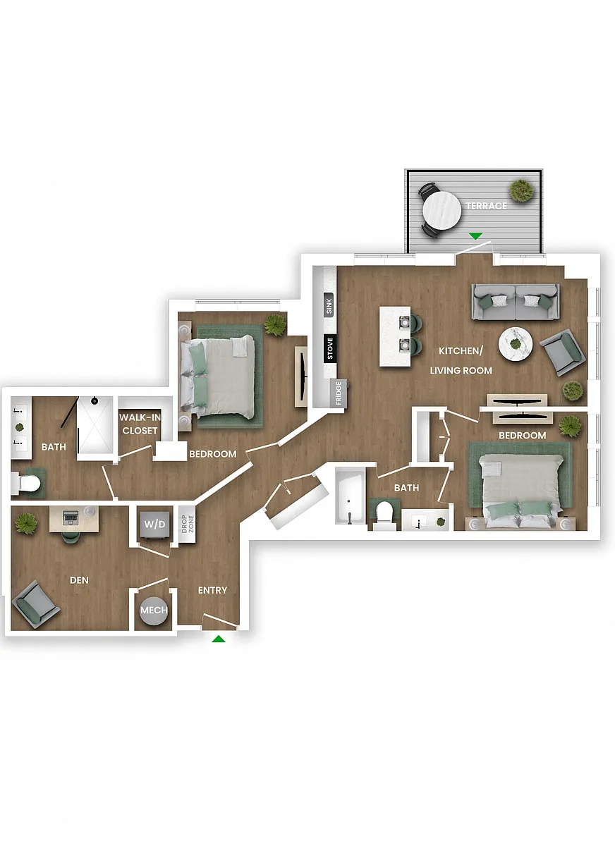 Floor plan B4BD