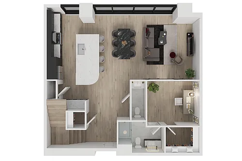 Floor plan Penthouse