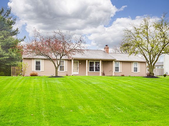 Cul de sac neighborhood