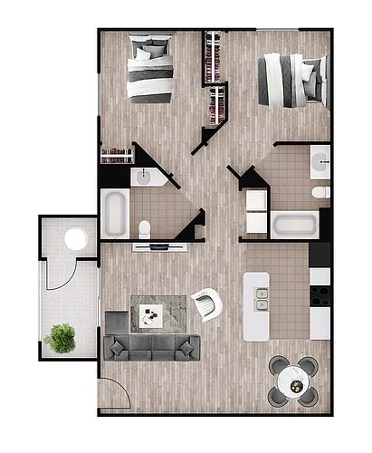 Floor plan Madera Canyon