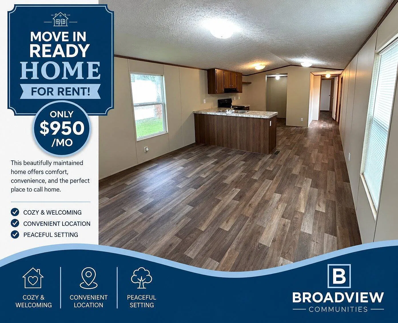 3 bed, 2.0 bath, $950 — Photo 1