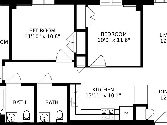 2nd image of 407 Lenox Ave #4H