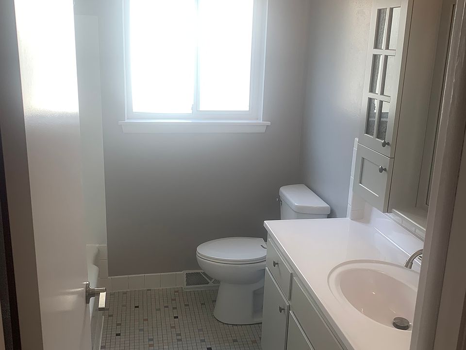 First floor bathroom - sink, toilet