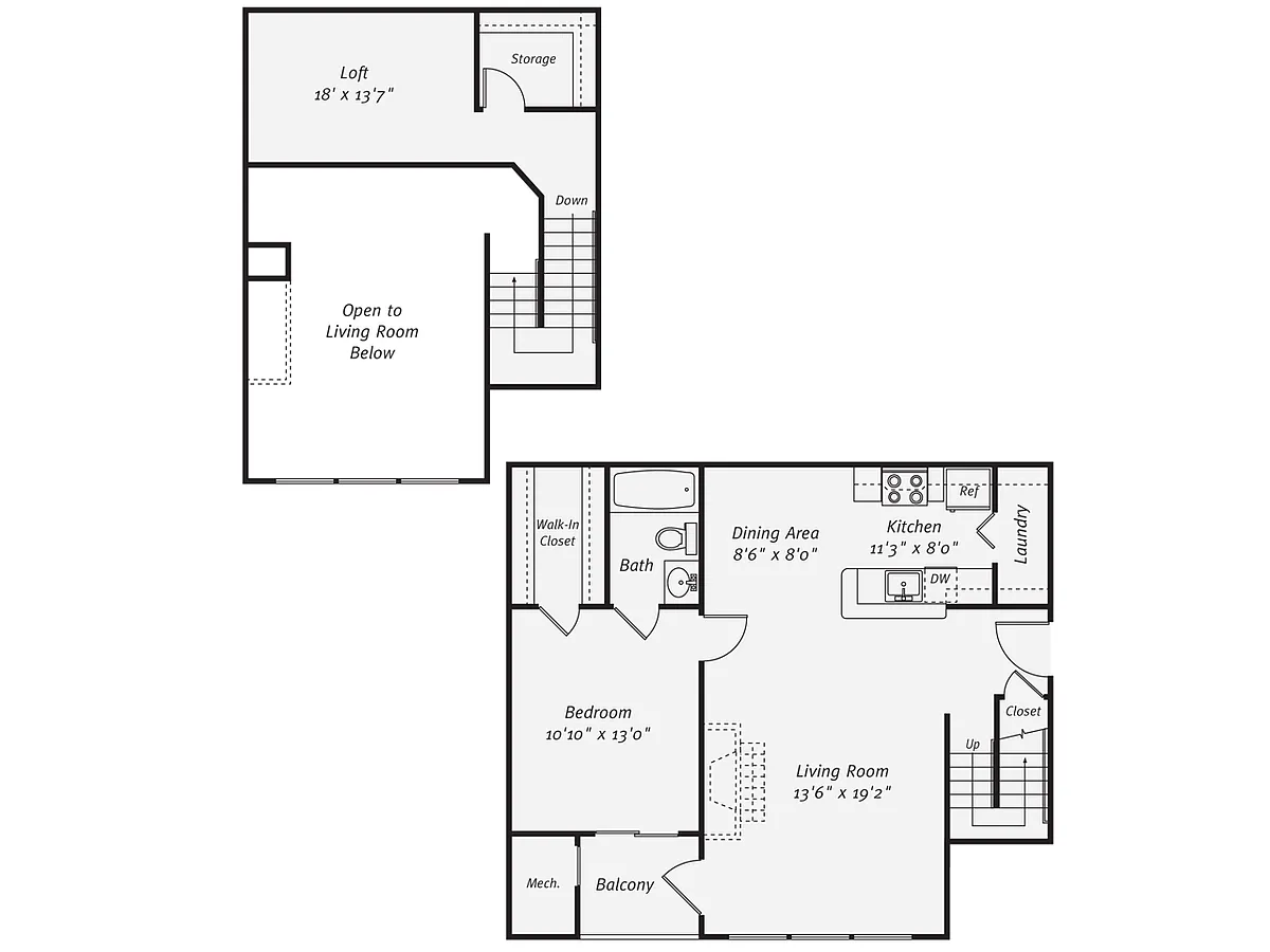 Floor plan A1L
