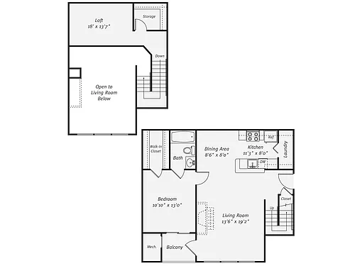 Floor plan A1L